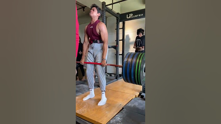 180KGs deadlift PR