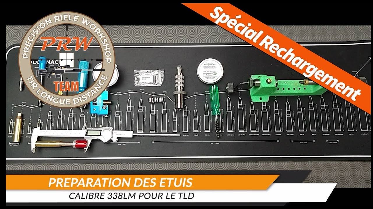 Rechargement 338 Lapua Magnum Préparation des étuis par PRW