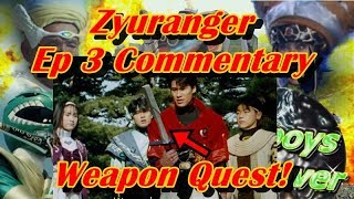 Zyuranger Episode 3: Fight in the Land of Despair Commentary Track