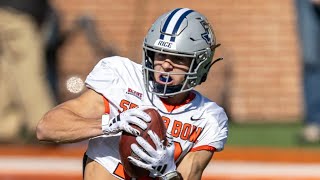 Washington Commanders WR Luke McCaffrey - Senior Bowl Highlights