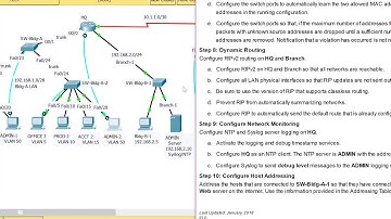 Évaluation des compétences pratiques RSE partie 1 – PT  ( RSE Practice Skills Assessment Part I)