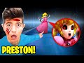7 YouTubers Who Found PRINCESS PEACH.EXE in Real Life (Preston, Unspeakable, LankyBox)