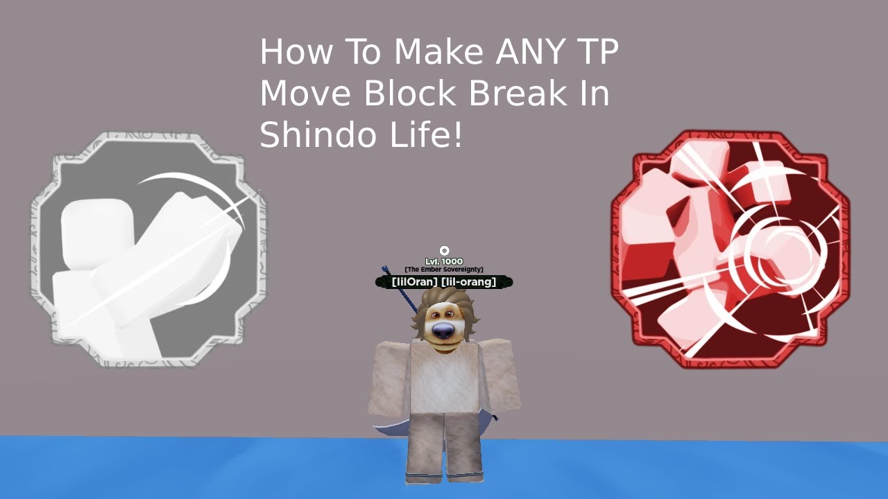 How To Make Any Teleport Move Block Break!! (FREE COMBO STARTERS