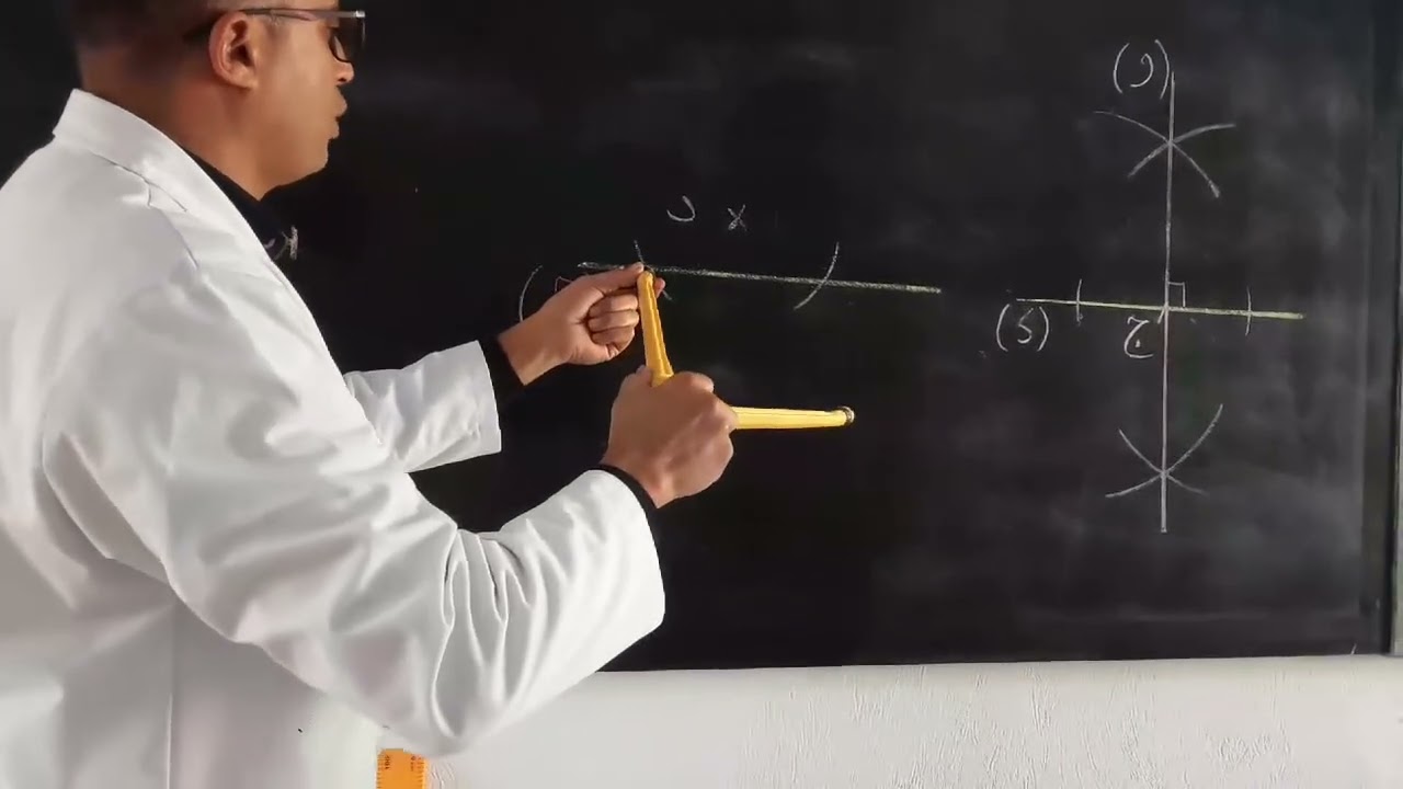 الموسط العمودي لقطعة مستقيم