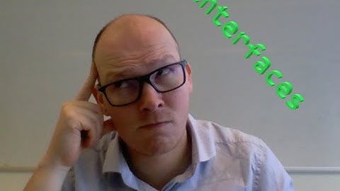 Java, interfaces (Nederlands)