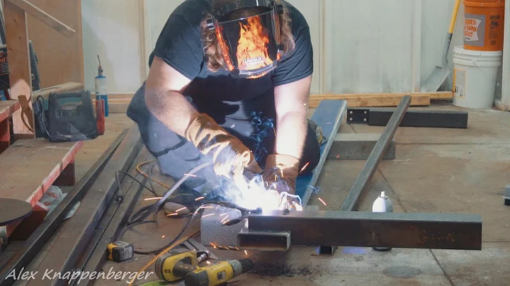 Alex's DIY 4x8 CNC Router Build Part 1 - The Base