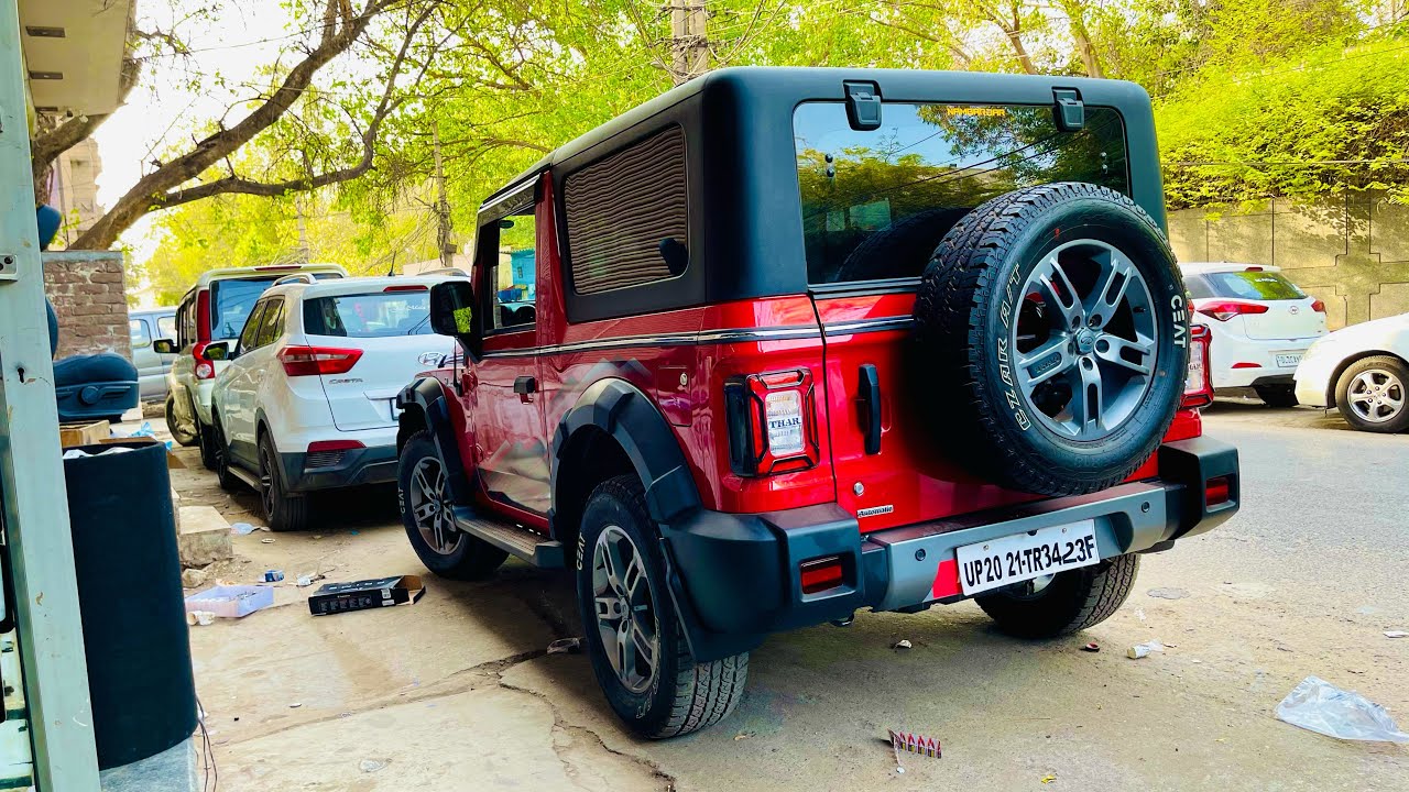 2021 Thar Modified | Sound Upgrade | Mahindra Thar | Modified Thar In Advance Car | Prabhi Singh❤