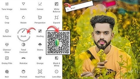 omg 😱 | snapseed qr code photo editing new tricks| snapseed tutorial| snapseed qr code download free