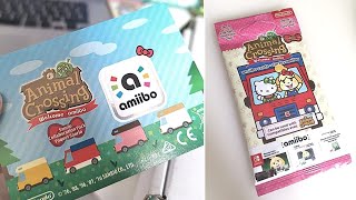 OPENING THE UK SANRIO AMIIBO CARDS (FULL SET) | ANIMAL CROSSING NEW HORIZONS + NEW LEAF? (ACNH) USA