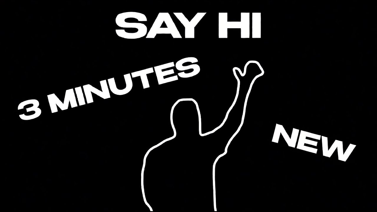 SAY HI 3 MINUTES Immersive Warm-Up for Kids | Viral Interactive Game | Part 4