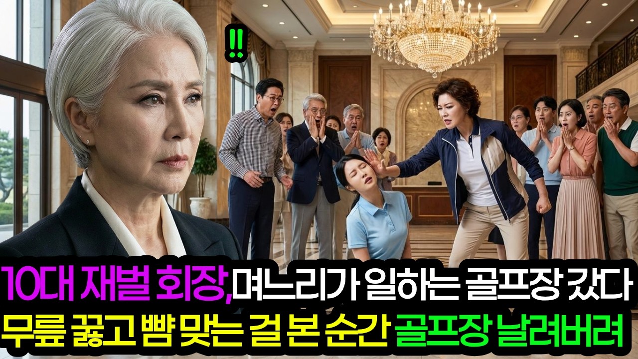10대 재벌 회장 시어머니, 골프장 캐디로 일하는 며느리가 로비에서 무릎 꿇고 뺨 맞는 걸 본 순간 골프장 날려버리는데…| 감동사연 | 사연라디오 | 오디오북 |