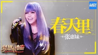 Video thumbnail of "[ CLIP ] 张惠妹《春天里》《梦想的声音》第3期 20161118 /浙江卫视官方HD/"