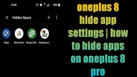 oneplus 8 hide app settings | how to hide apps on oneplus 8 pro