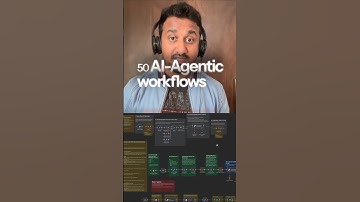 Comment "AI" below and I’ll send you the full list of 50 powerful agentic workflows!Automate tasks
