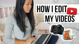 How I Edit My Videos With Windows Movie Maker Tutorial | Littleworldofeline(In this video I'm showing you how I edit my videos with Windows Movie Maker! This program is easy to use and totally free! Check out the result of this edited ..., 2016-01-27T19:30:00.000Z)