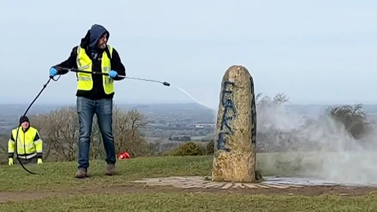 ‘Stone of Destiny' Vandalized in Ireland