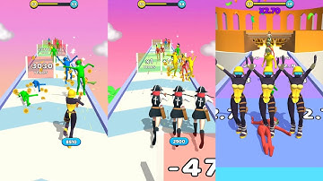 Human Evolutionrun 3d in All Levels Max Level Gameplay iOS & Android Walkthrough