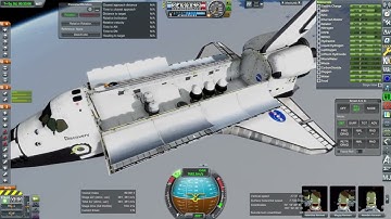 Realism Overhaul in KSP 1.8.1 - Shuttle Test