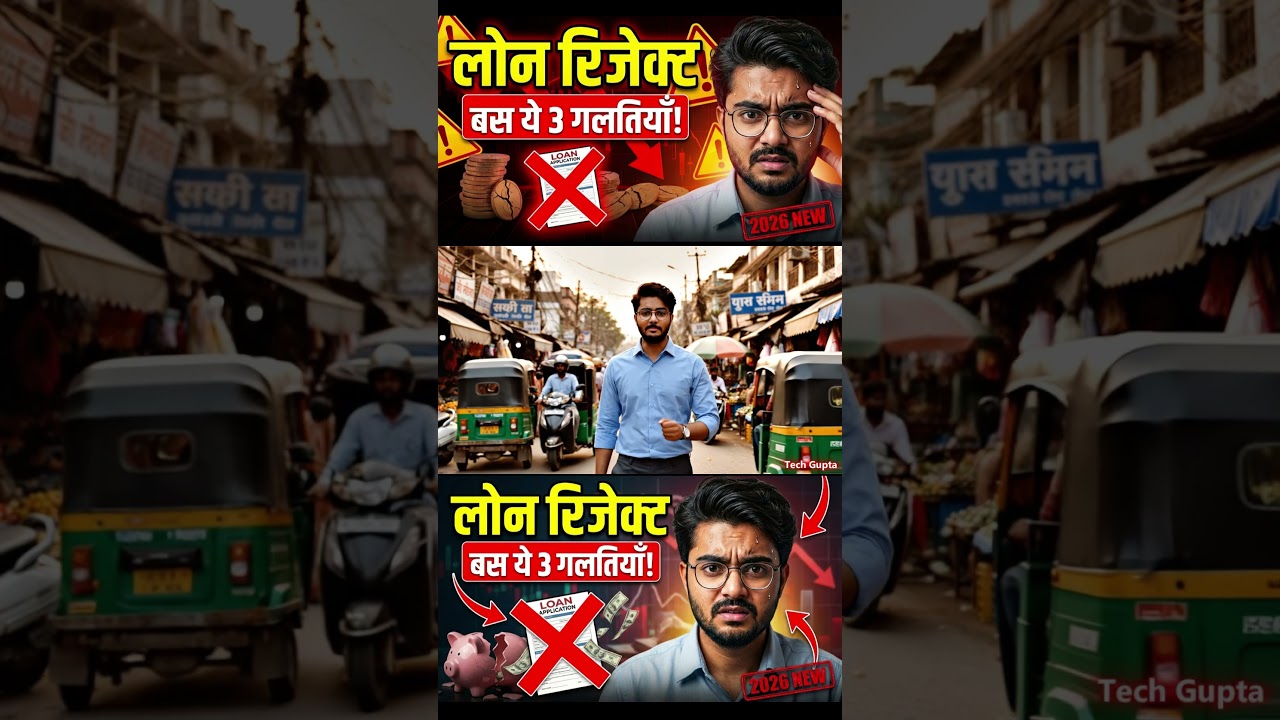 Mudra Loan Reject क्यों होता है? (ये 3 Mistakes 2026 में मत करना) 
