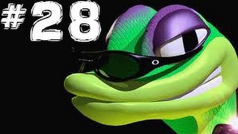 Gex: Enter the Gecko 100% Walkthrough - Part 28: Pangea 90210 - Assault the Lava Island HQ