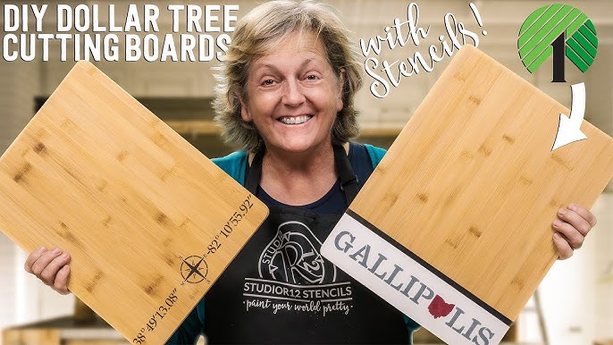 Dollar Store Cutting Board Crafts - The Crazy Craft Lady