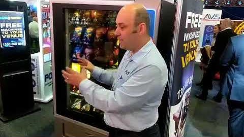 Showcasing our state-of-the-art vending machine technology