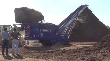 EDGE FTS Mulch Master Feeder Tracked Stacker.