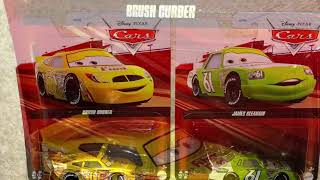 Disney Cars 2024 Brush Curber & James Cleanair