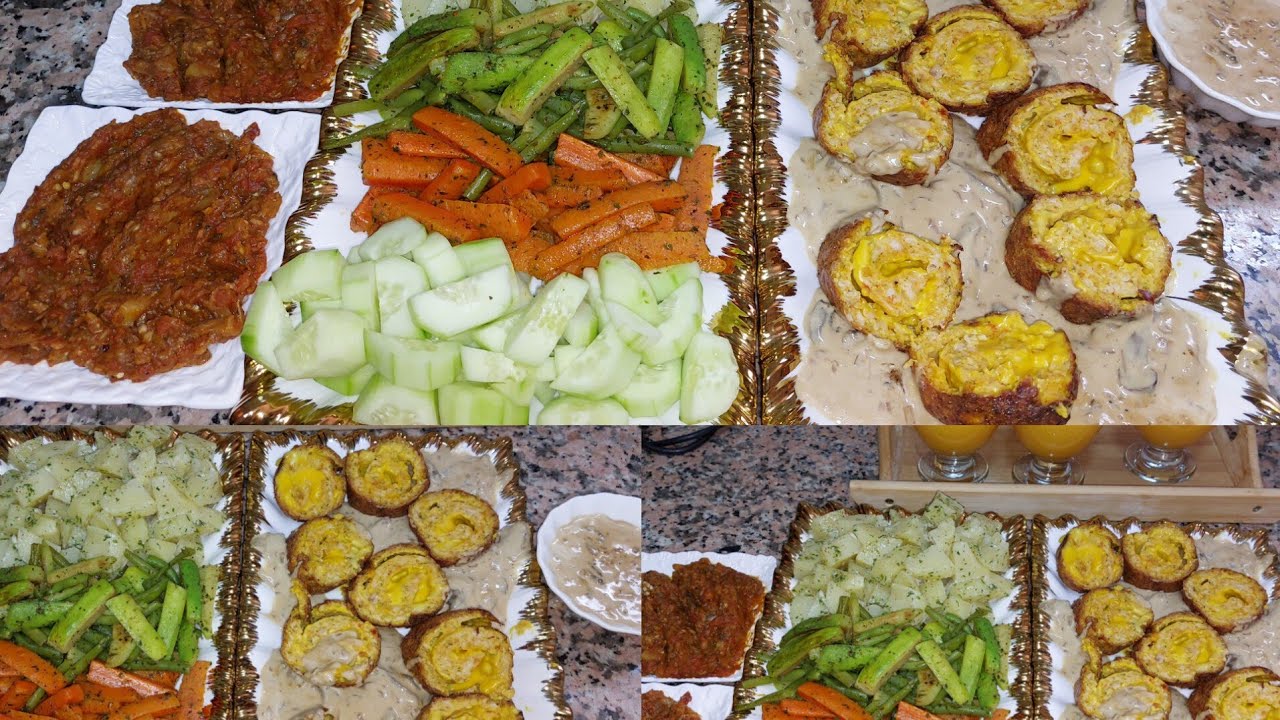 تحضير مائدة متكاملة في وقت قصير | وصفة ناجحة 100%