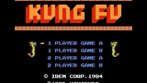 Kung Fu NES Game Genie code EYNKIAEI