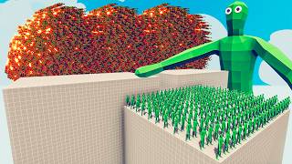 200x ZOMBIE + 1x GIANT vs EVERY GOD - Totally Accurate Battle Simulator TABS screenshot 5