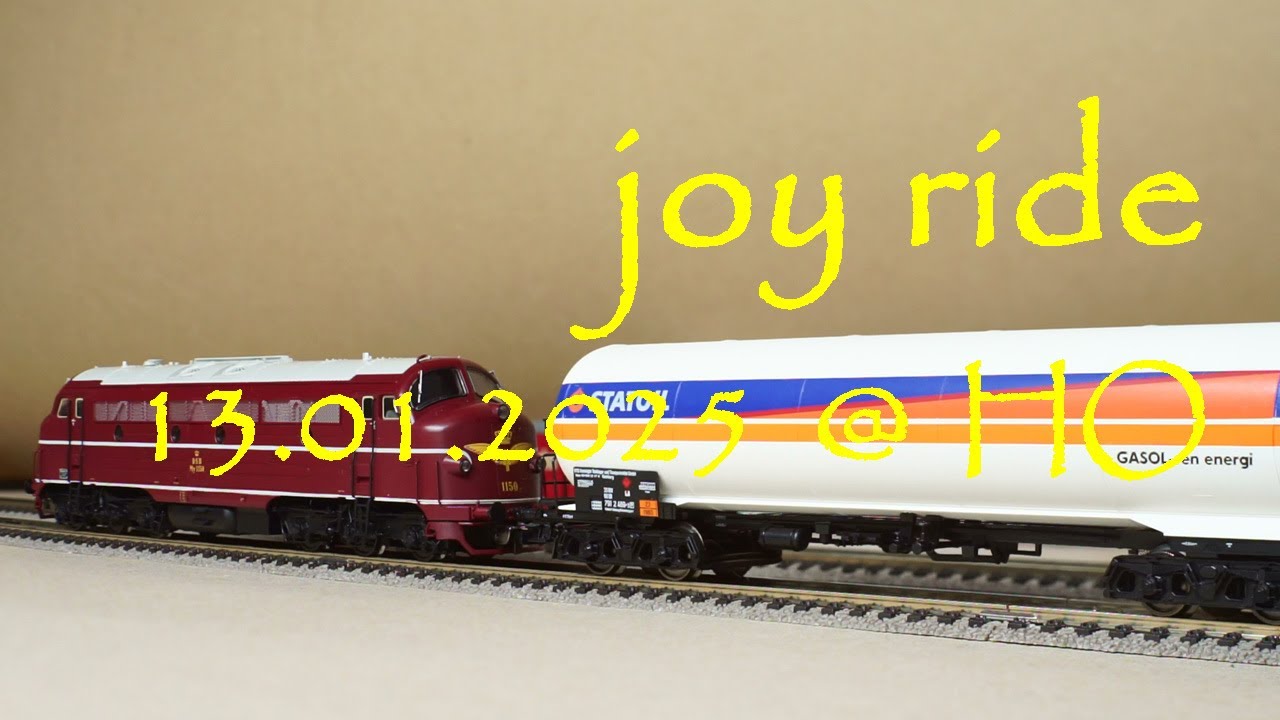 joy ride  13.01.2025  @ HO / H0  ---  Piko, Trix, Roco, Klein Modellbahn,