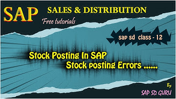 stock posting in sap #stockposting #sap #stock posting errors #sap errors #how to post stock in sap