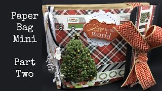 Paper Bag Mini Album Part 2 of 3