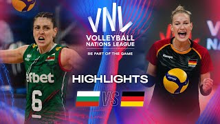 🇧🇬 BUL vs. 🇩🇪 GER - Highlights | Week 2 | Women's VNL 2024