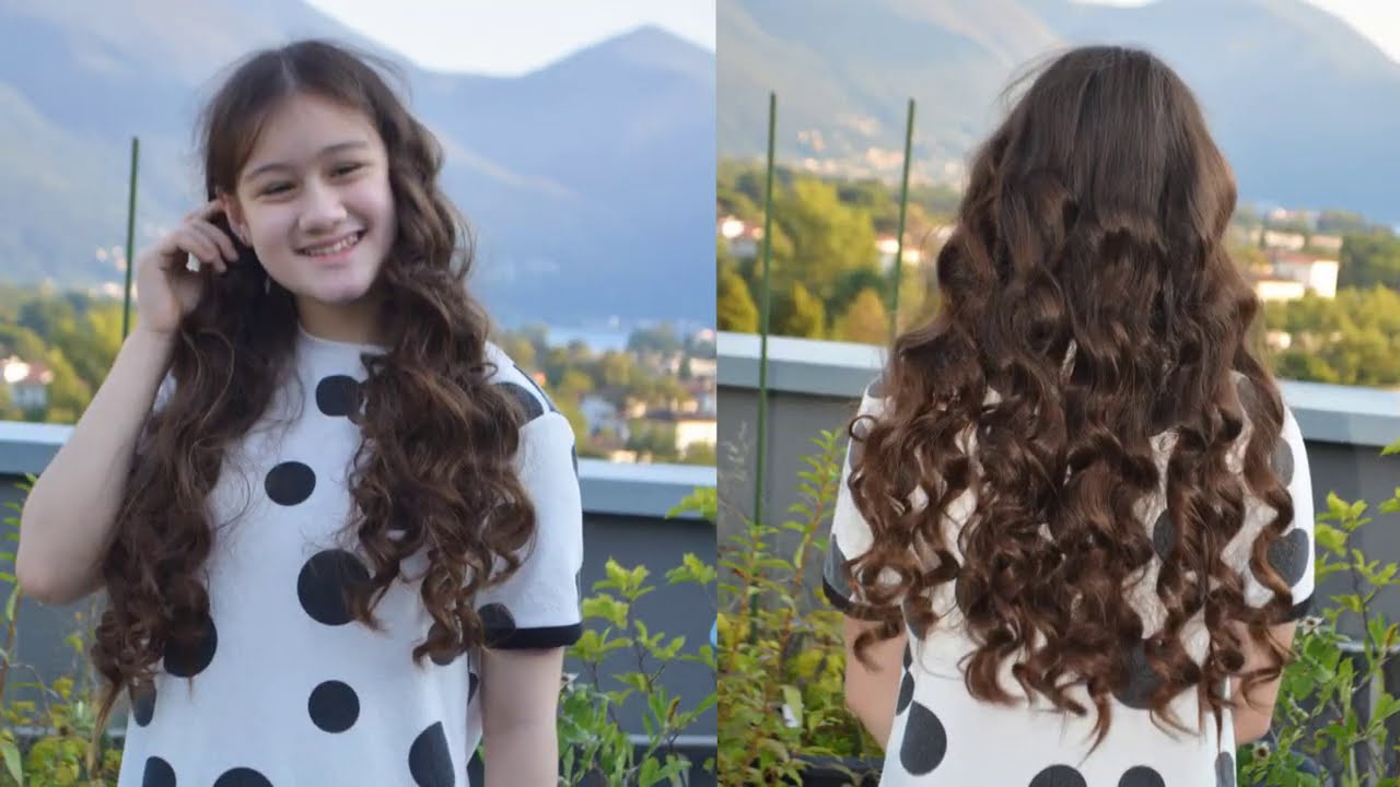 Vlog 6: Cách Làm Tóc Xoăn Với Những Chiếc Vớ/ How To Curl Your Hair With Socks - YouTube