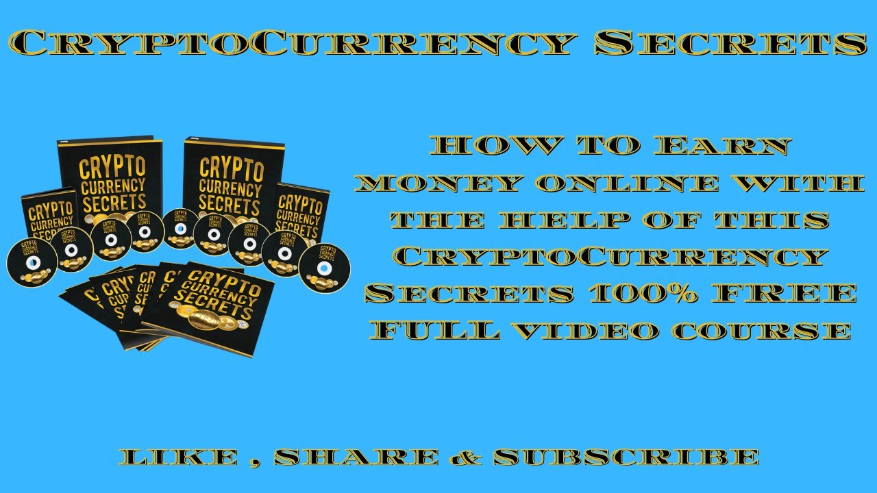 How to Earn money online with the help of this CryptoCurrency Secrets ...