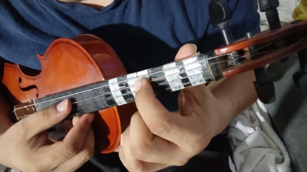 cómo tocar el querreque en violín