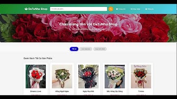 DaTuNha Flower Shop – Website Bán Hoa Trực Tuyến (HTML, CSS, JavaScript)
