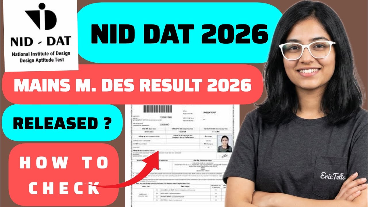 nid dat result 2026 | nid design aptitude test result 2026
