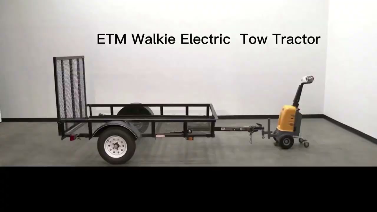 What is the Walkie Electric Towing Tractor Like?