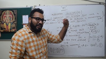 HT EPISODE 68 MOMENTUM THICKNESS OF BOUNDARY LAYER