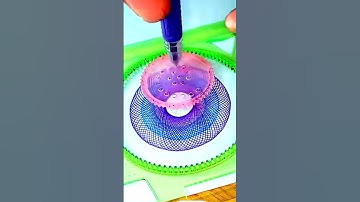 spirograph ll spirograph drawing ll spirograph scale #a24maths #shorts #youtubeshorts