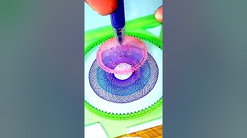 spirograph ll spirograph drawing ll spirograph scale #a24maths #shorts #youtubeshorts