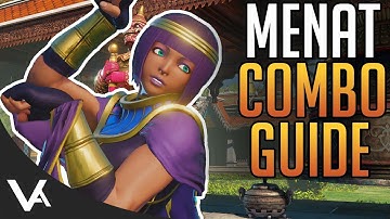 SFV - Menat Combos! Combo Guide For The Next New DLC Character In Street Fighter 5