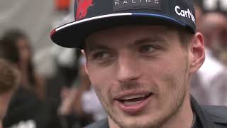 POST RACE MAX INTERVIEW