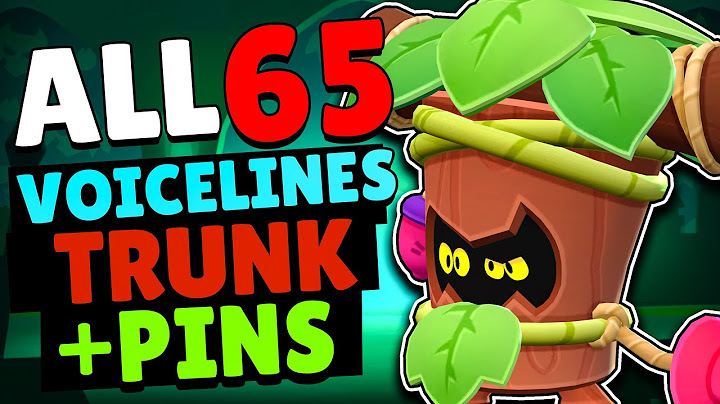 All 65 Trunk Voicelines + Animated Pins | New Epic Brawler #starrpark
