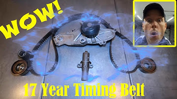 Honda and Acura timing belts - What does it look like after 100,000 miles!