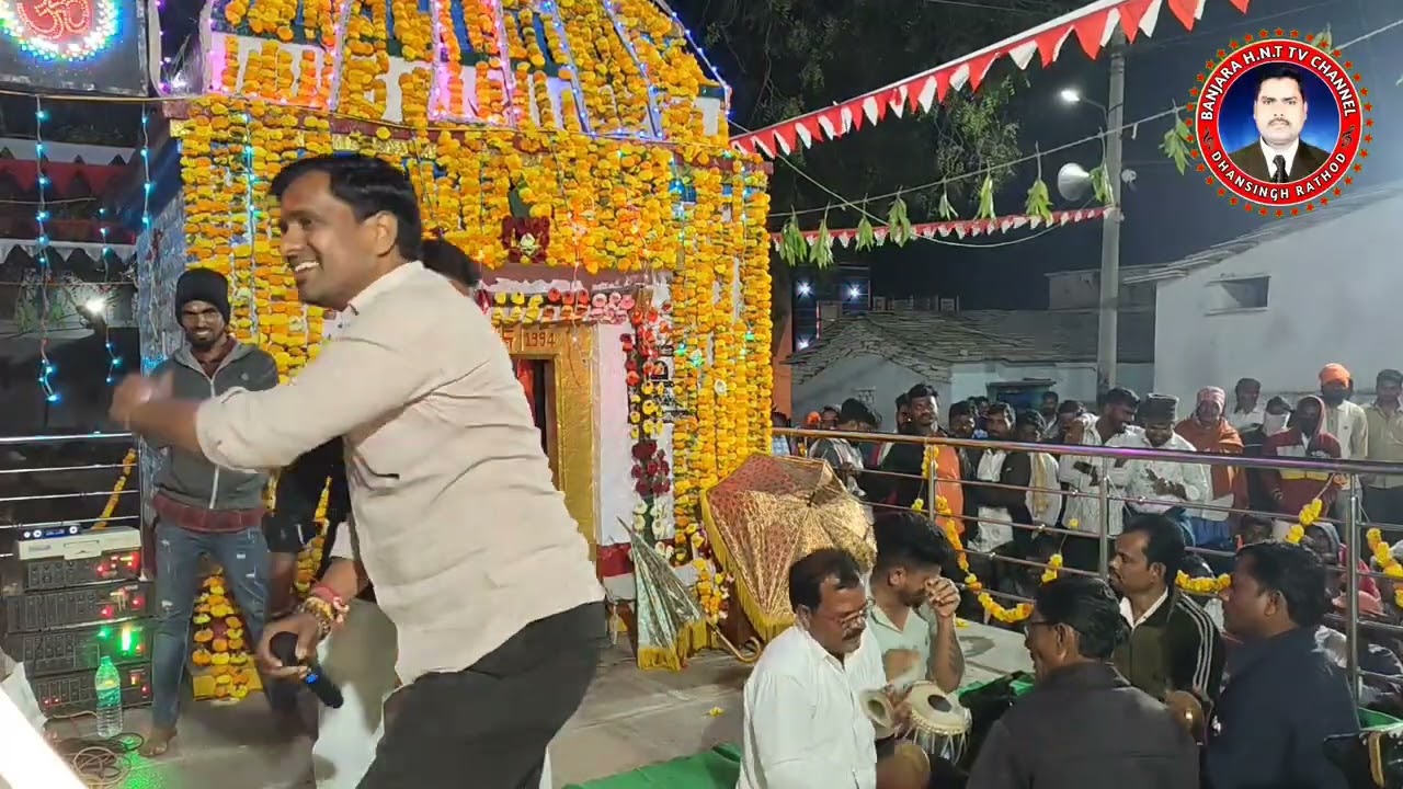 Agni puran Bhajan by Chota Maruthi Vs Raju Rathod at Babu Nayak Tanda super mukhabala 