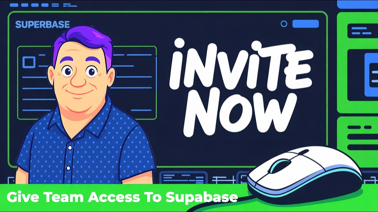 Invite Anyone To Your Supabase Project The Easy Way! - YouTube